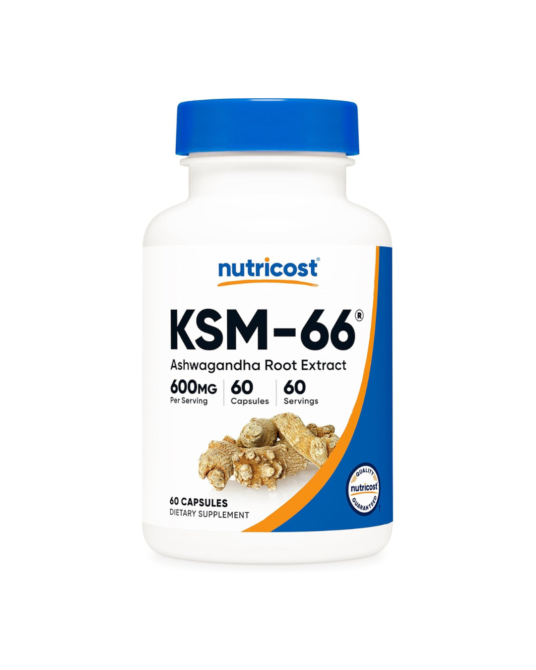 Nutricost KSM-66 Ashwagandha Root Extract (600mg) 60 Capsules