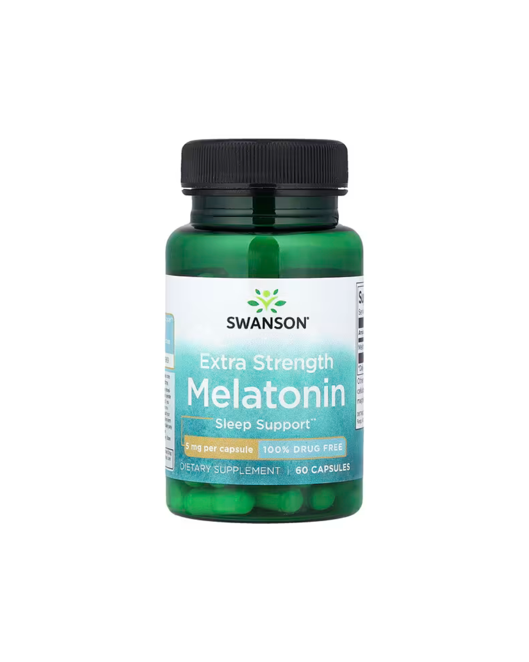Swanson Vitamins Melatonin 5 mg 60 Capsules