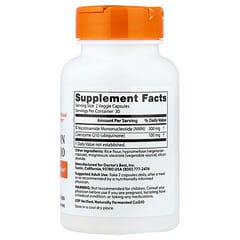 Doctor's Best NMN + CoQ10 Supplement for Women &amp; Men -Beta Nicotinamide Mononucleotide 150 mg &amp; Coenzyme Q10 50 mg per Capsule, Vegan, Non GMO- 60 Veg Caps thumbnail 4