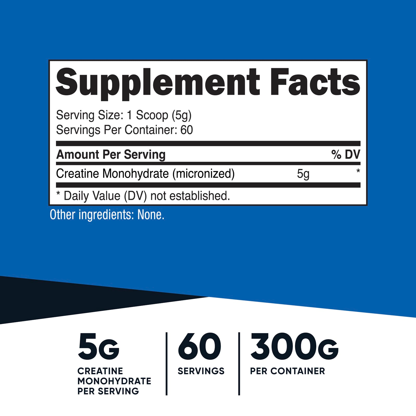 Nutricost Creatine Monohydrate Micronized Powder 300g Unflavored thumbnail 4