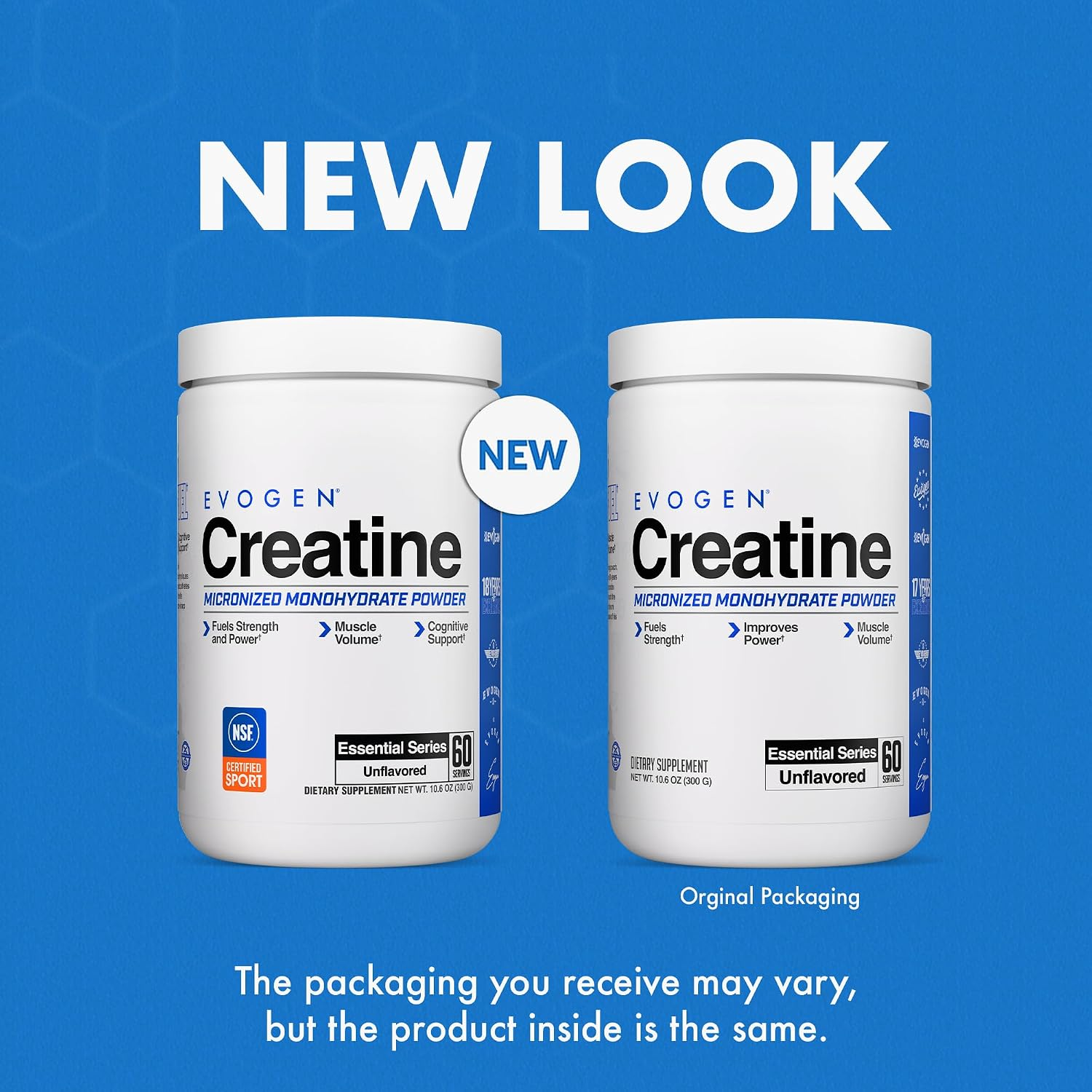 Evogen Creatine Micronized Monohydrate Powder Unflavored 300g 60 Servings thumbnail 5