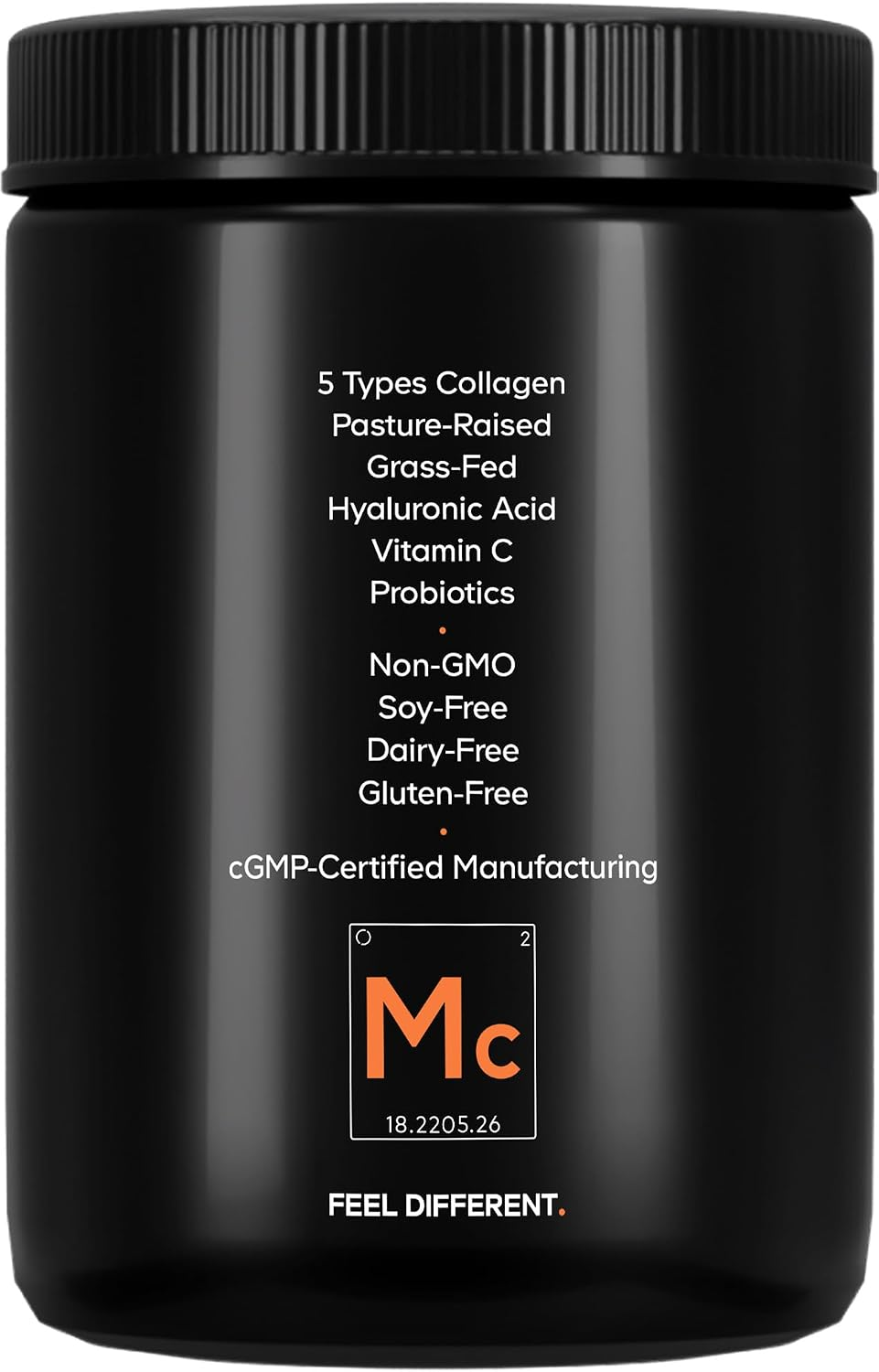 Codeage Multi Collagen Peptides Type I, II, III, V and X Powder with Hyaluronic Acid Probiotics and Vitamin C, 10.58 Oz thumbnail 6