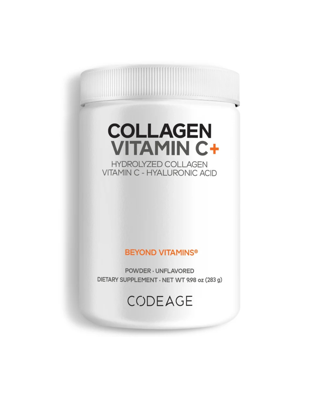 Codeage Collagen Vitamin C+ Powder Hydrolyzed Collagen Vitamin C - Hyaluronic Acid DigeSEB Enzyme Blend 283g thumbnail 5