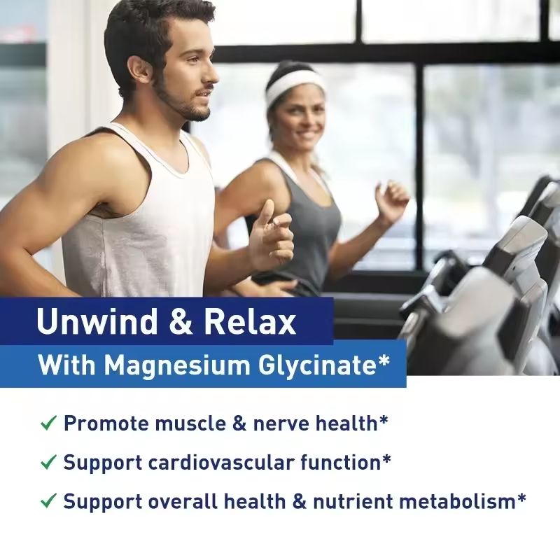 Buporai Magnesium Glycinate 500mg 60 Capsules thumbnail 2