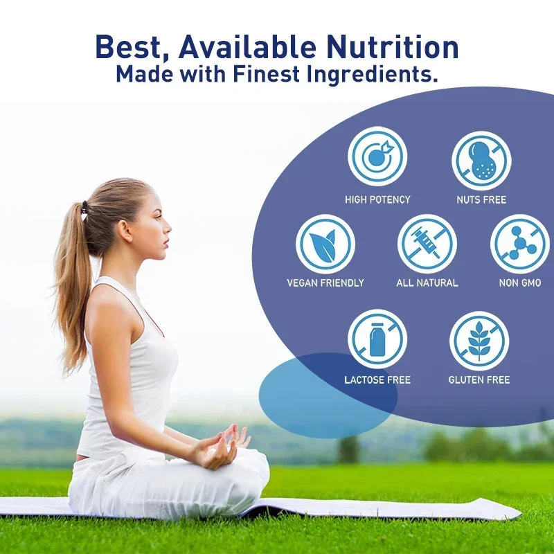 Buporai Magnesium Glycinate 500mg 60 Capsules thumbnail 5