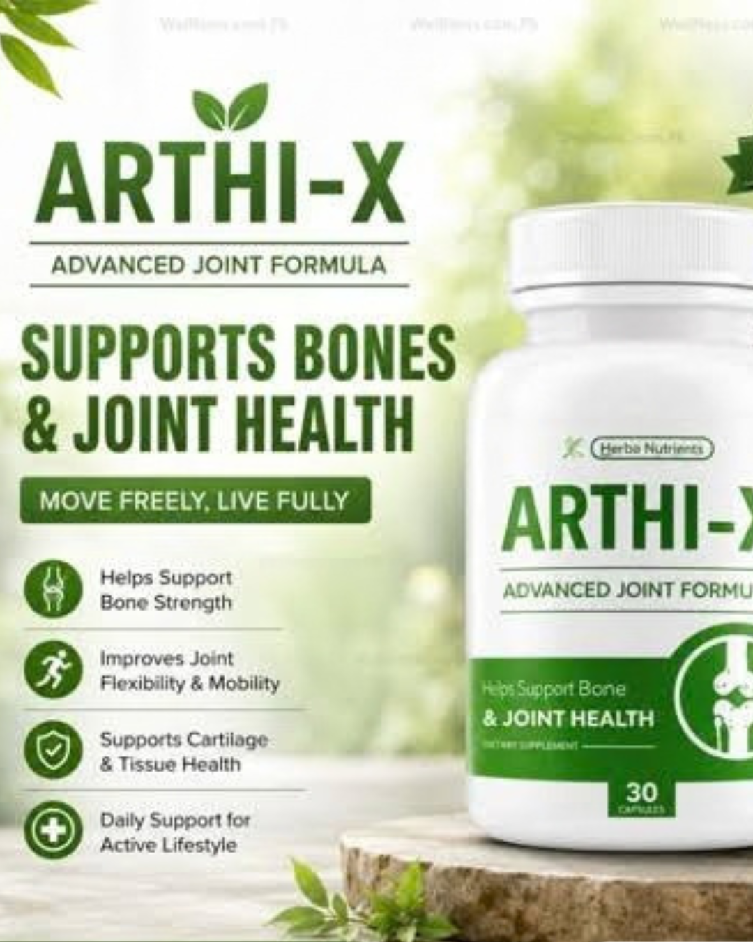 Arthi-x Advanced Joint Formula Tablets - 30 thumbnail 2