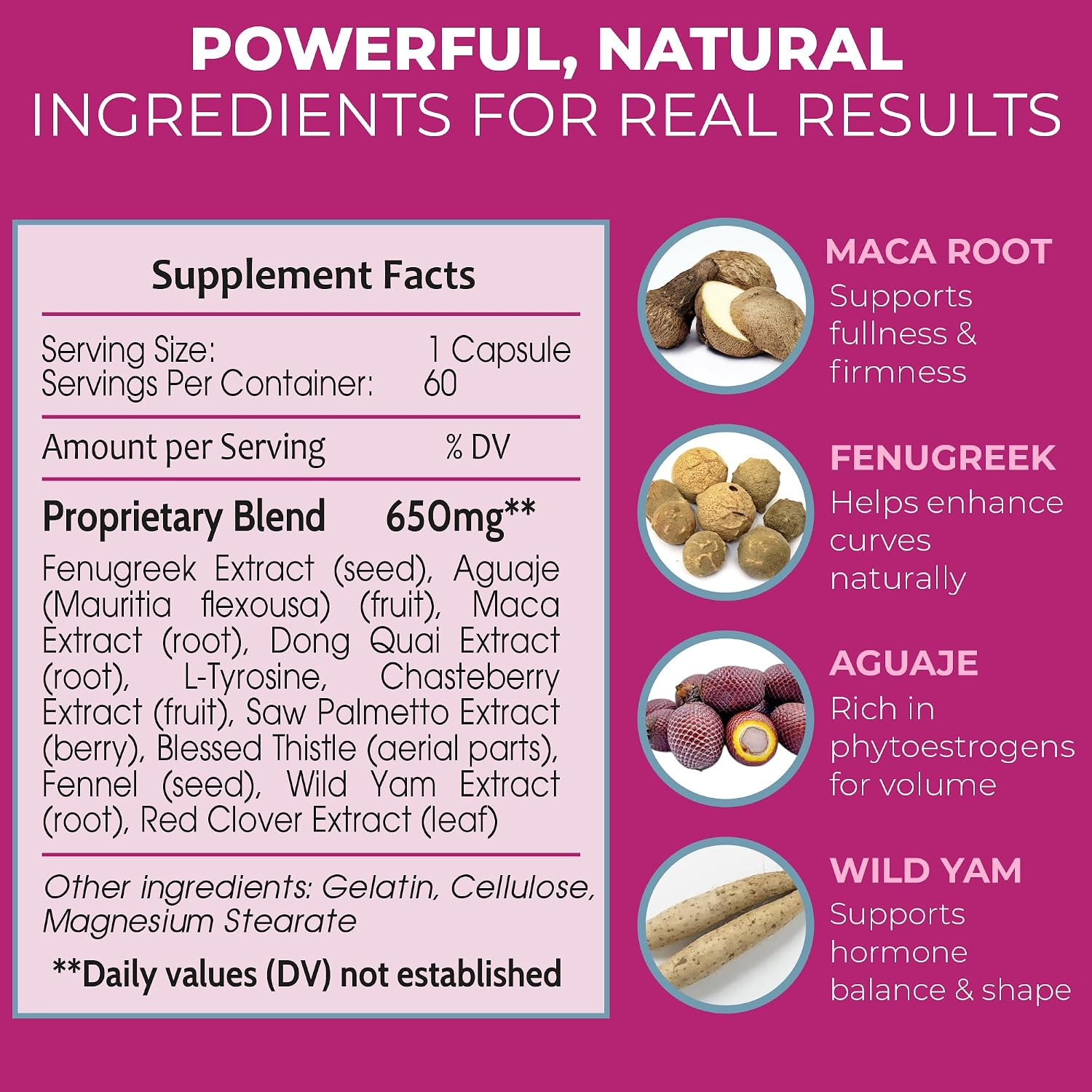 Booty Magic Butt Enhancement Pills 60 Capsules thumbnail 7