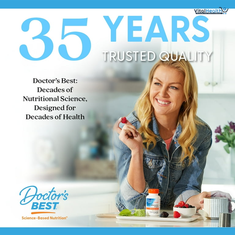 Doctors Best Multi-Vitamin Mineral Complex, Comprehensive Health Support, Non-GMO, Gluten Free, Vegan 90 Veggie Capsules thumbnail 5