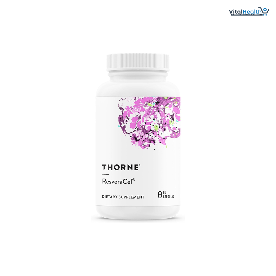 THORNE ResveraCel Nicotinamide Riboside with Quercetin Phytosome &amp; Resveratrol- 30 Servings thumbnail 5