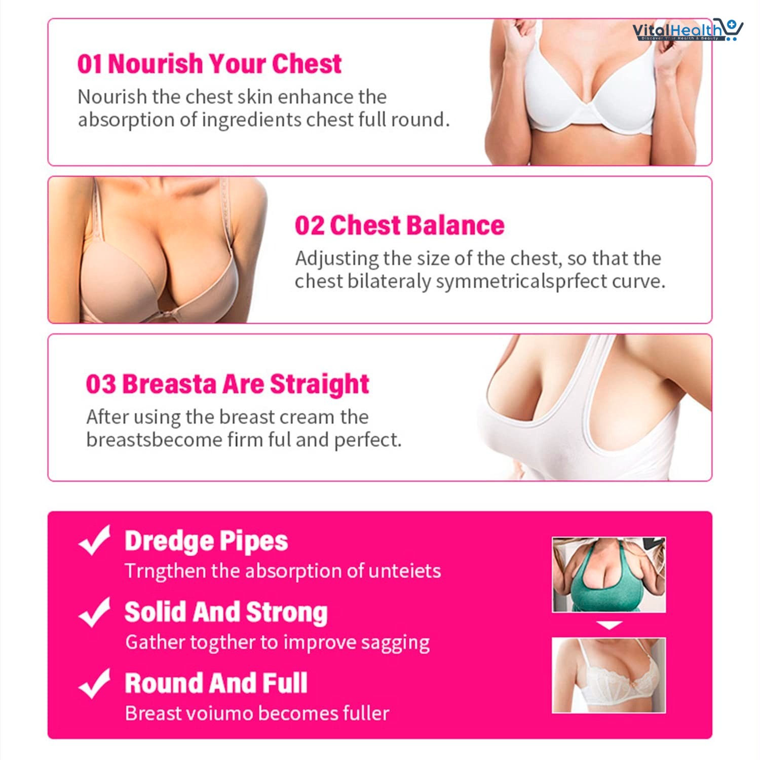 AICHUN BEAUTY Breast Reduction Cream Shrink Bust Quickly Slimming Shaping Breast Fat Burning 100ml 3.30 Fl. Oz thumbnail 5