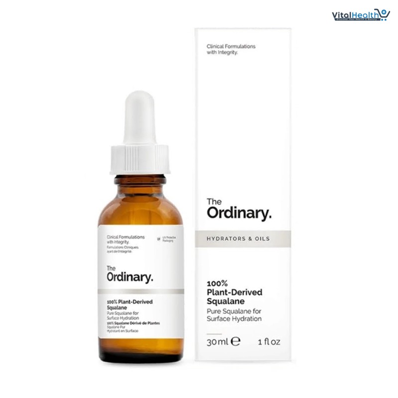 The Ordinary 100% Plant-Derived Squalane, for Skin and Hair, Lightweight Hydration, and Moisture Barrier Support, 1 Fl Oz thumbnail 2
