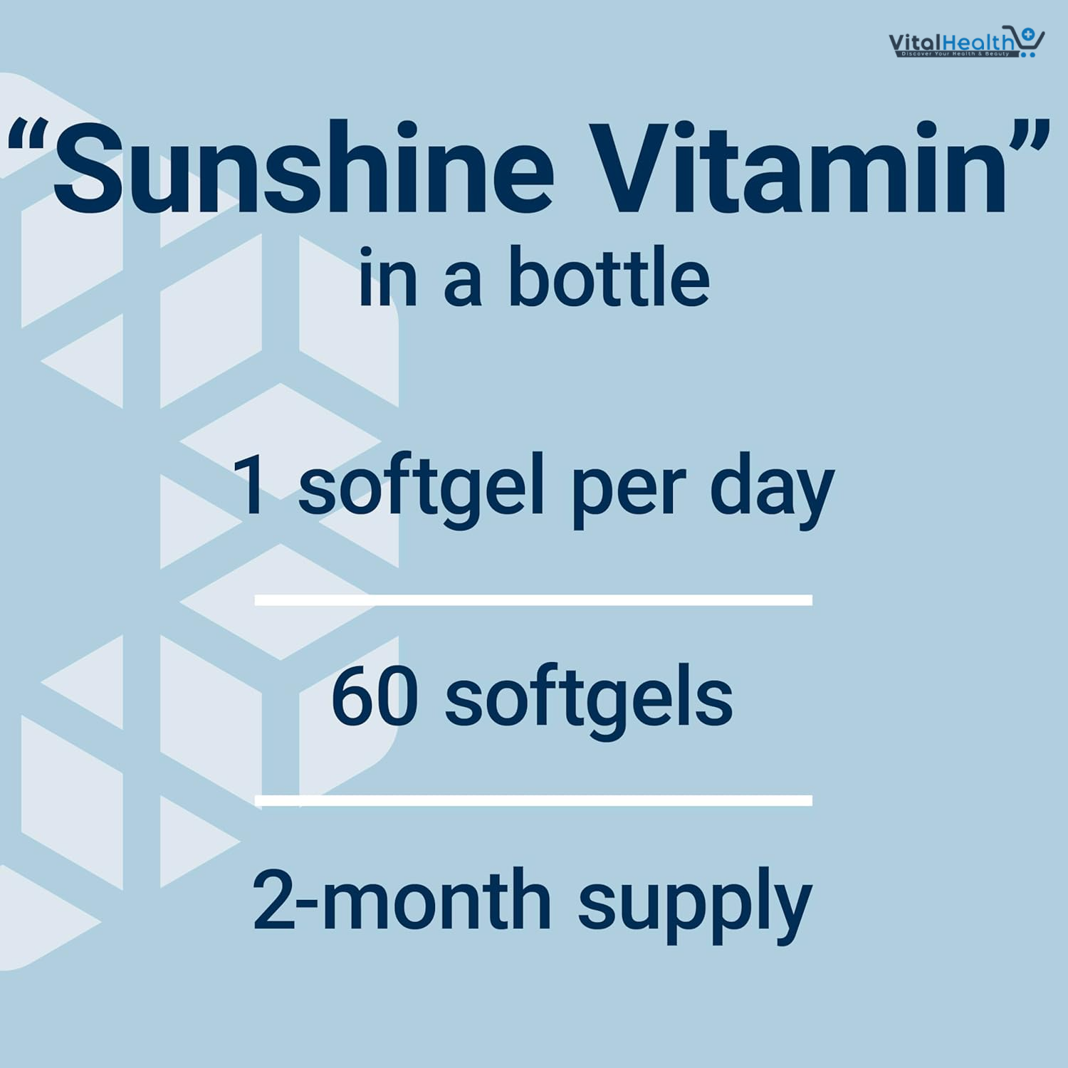 Life Extension Vitamin D3 175 mcg (7000 IU) 60 softgels thumbnail 7