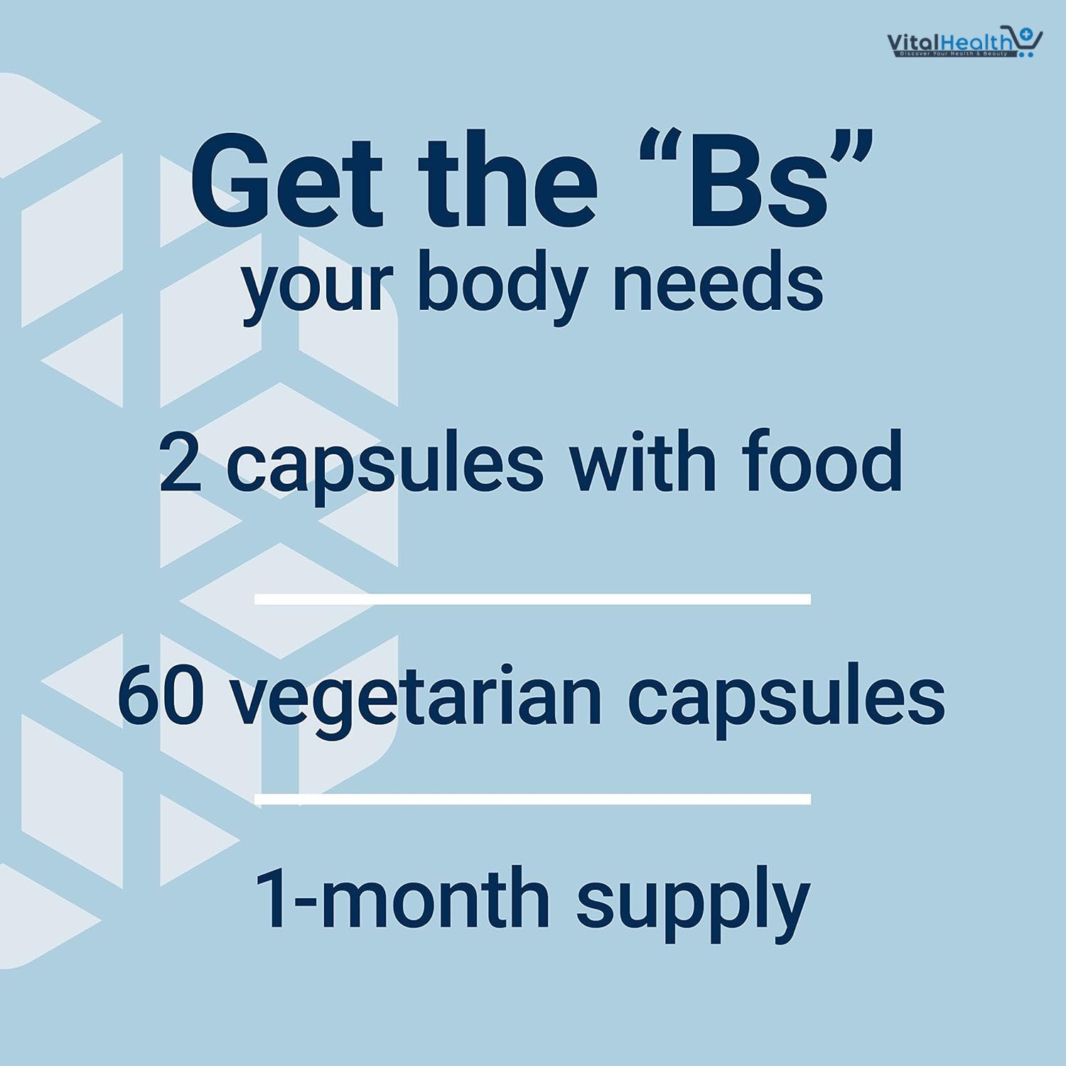 Life Extension BioActive Complete B-Complex, Heart, Brain and Nerve Support, Healthy Energy, Metabolism, Complete B Complex, 60 Vegetarian Capsules thumbnail 5