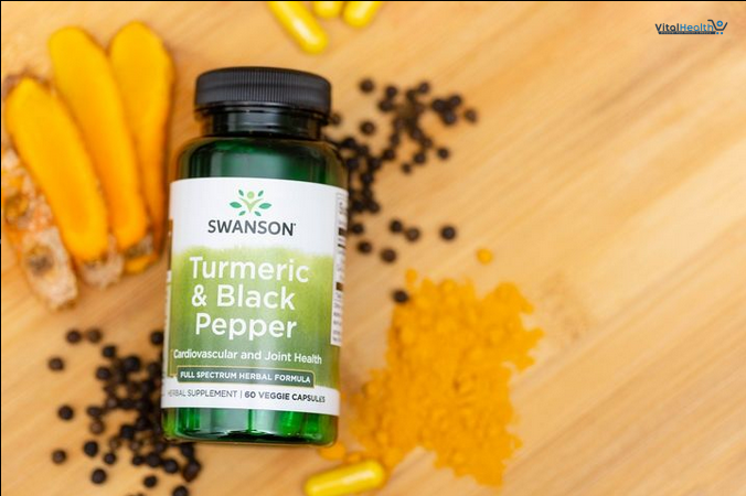 Swanson Turmeric &amp; Black Pepper - Organic Joint Health, Heart Health, Digestion, &amp; Liver Support Supplement - Natural Formula for Enhanced Bioavailability &amp; Absorption - (60 Veggie Capsules) thumbnail 5