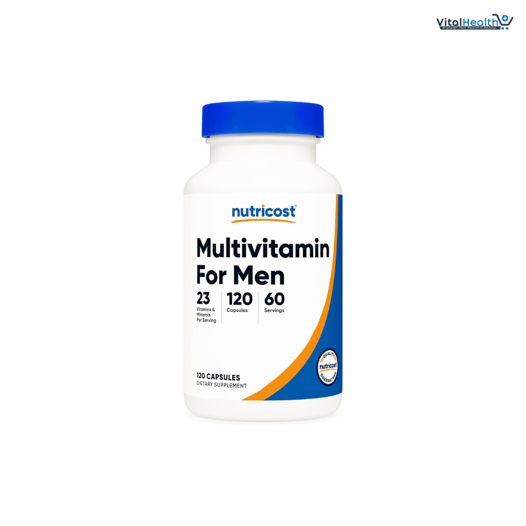 Nutricost Multivitamin for Men 120 Capsules - Vitamins and Minerals thumbnail 3