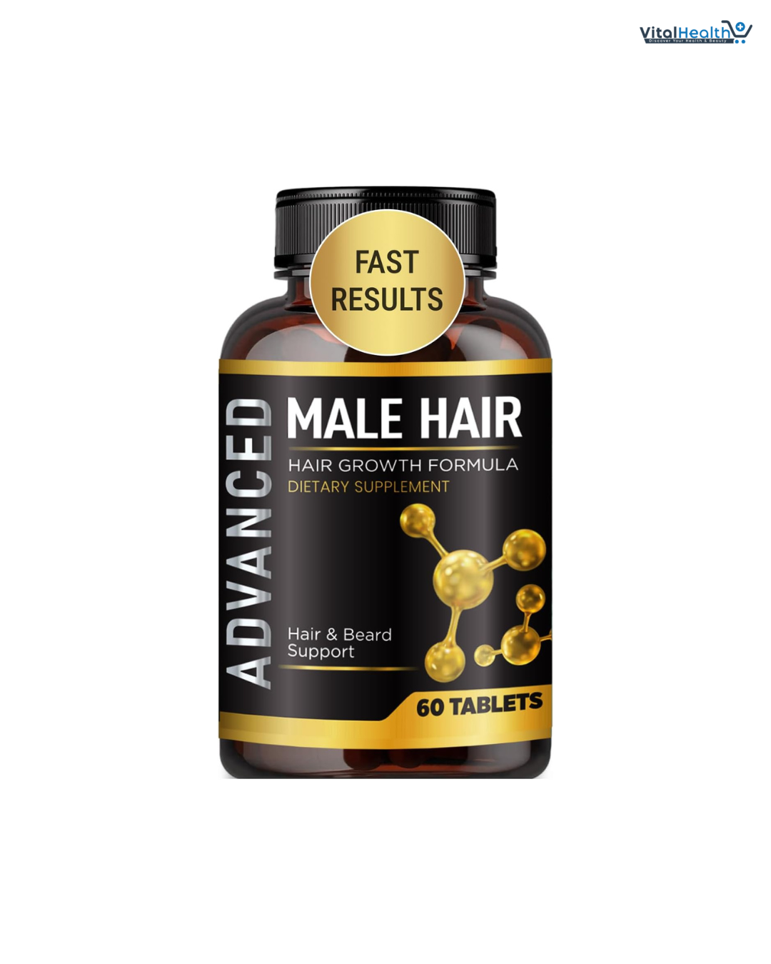 Hair Growth Vitamins With Biotin For Men-Anti Hair Loss Support Vitamins Pills thumbnail 3