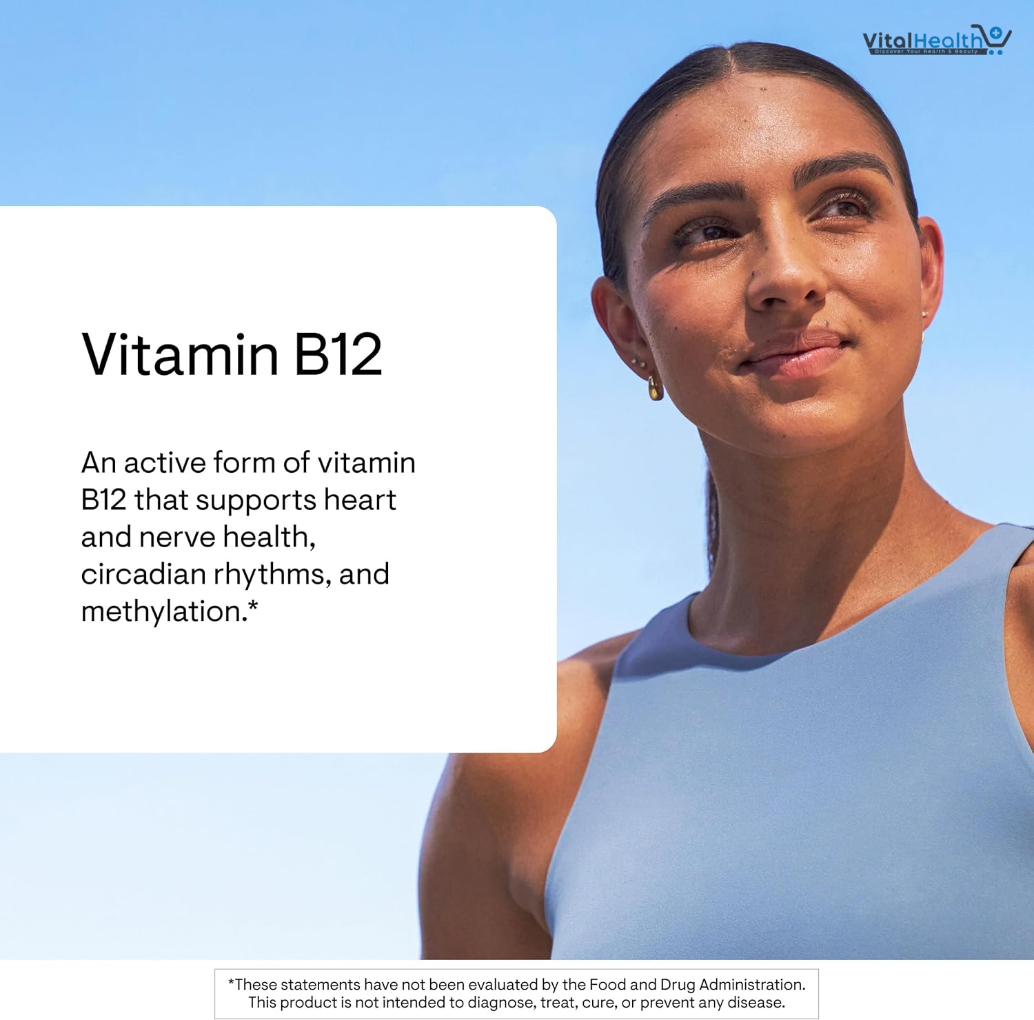 THORNE - Vitamin B12 - as Methylcobalamin - Supports Heart &amp; Nerve Health, Blood Cell Function, Healthy Sleep &amp; Methylation - Gluten, Dairy &amp; Soy-Free - 60 Servings thumbnail 2