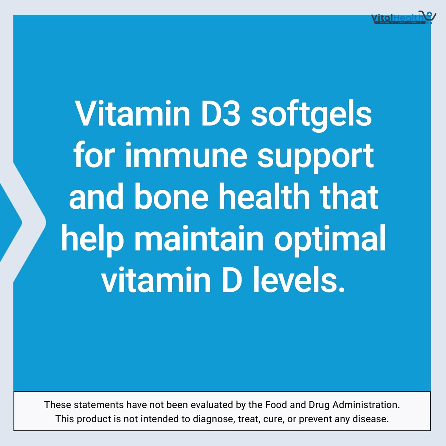 Life Extension Vitamin D3 25 mcg (1000 IU), 250 softgels thumbnail 3