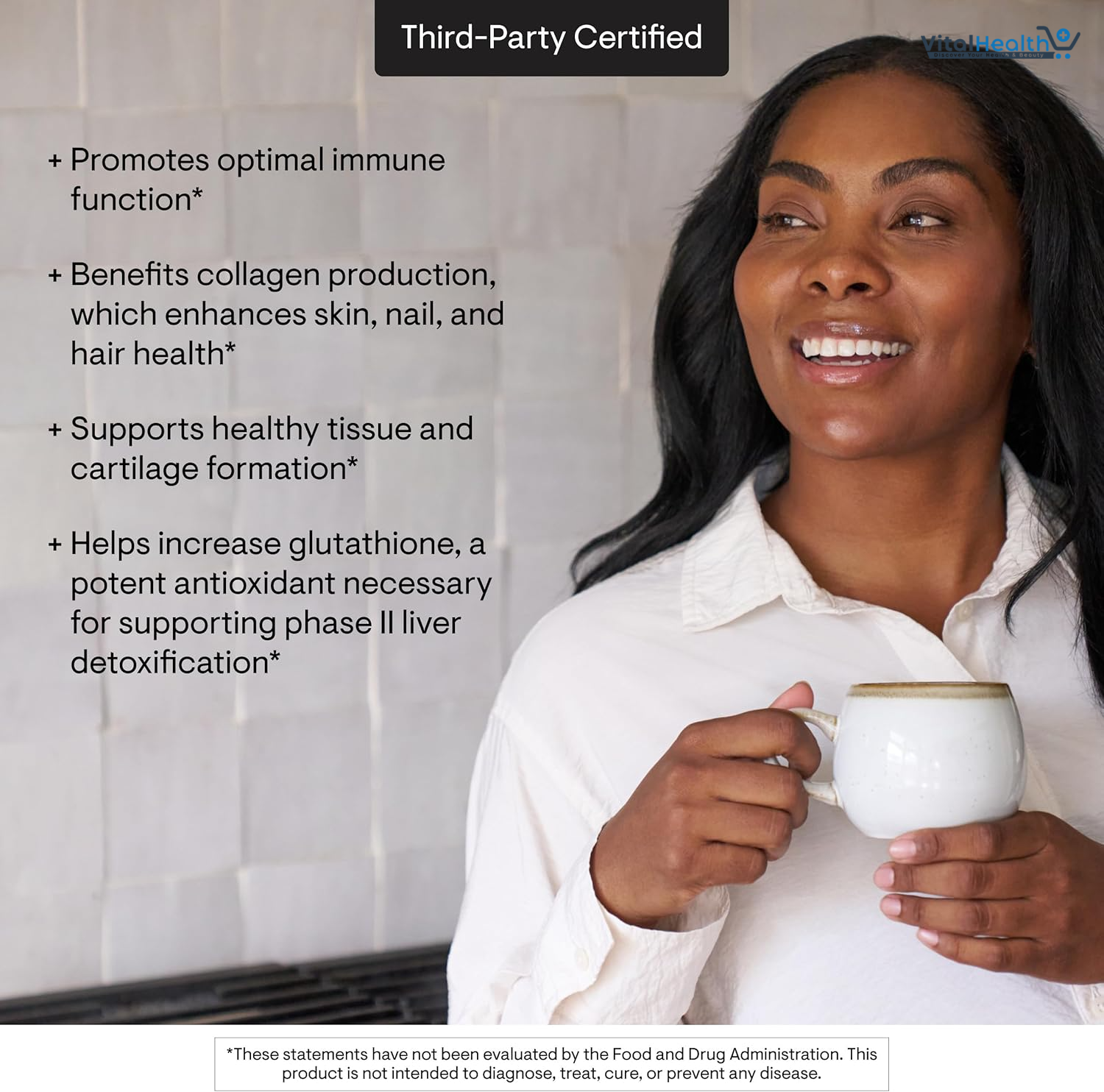 THORNE - Vitamin C 500 mg - Blend of Vitamin C and Citrus Bioflavonoids from Oranges - Supports Immune System, Cellular Energy Production &amp; Collagen Production* - Third-Party Certified - 90 Servings thumbnail 2