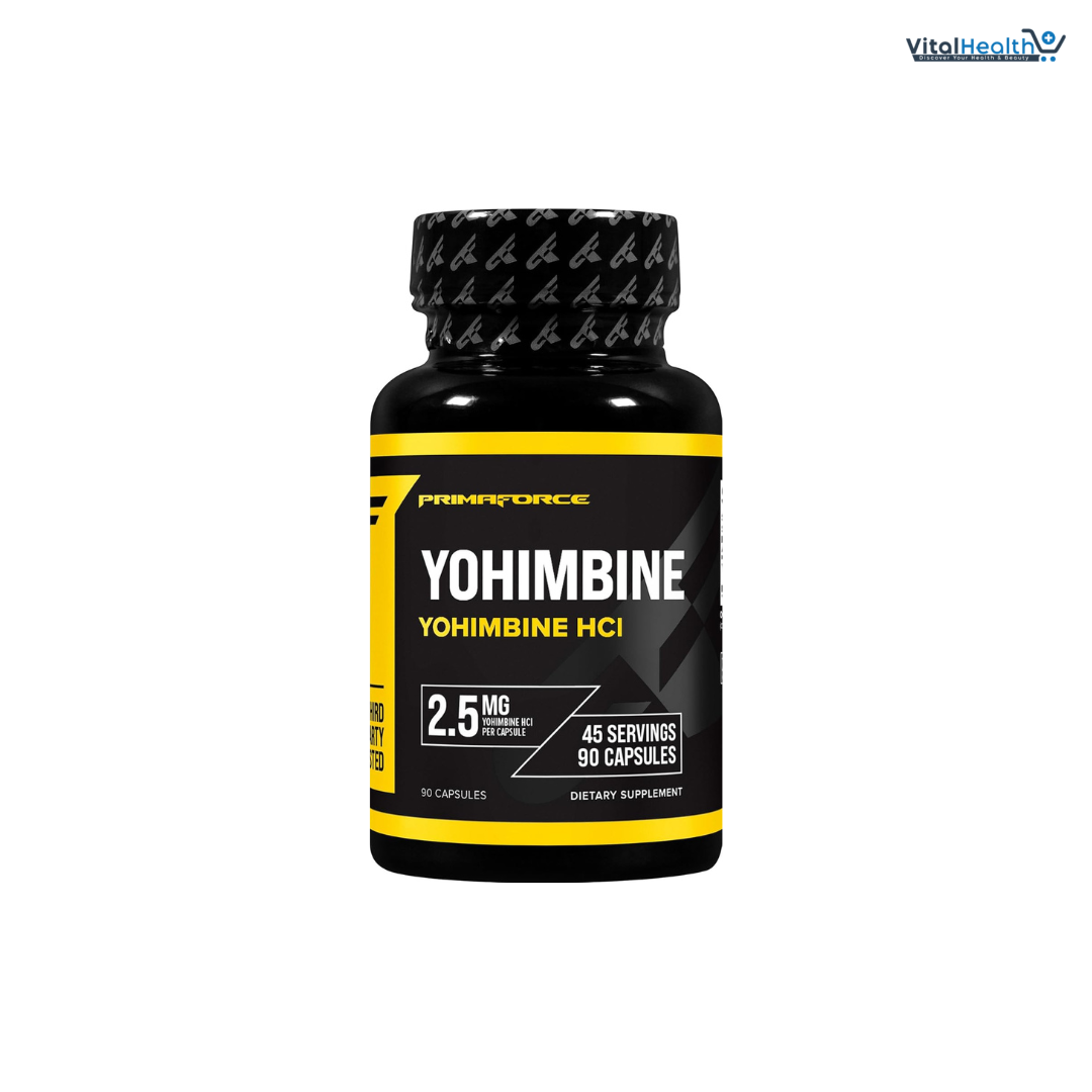 PrimaForce Yohimbine HCl 2.5mg, 90 Capsules - Premium Supplement, Boosts Performance, Zero Fillers, Non-GMO and Gluten Free thumbnail 6