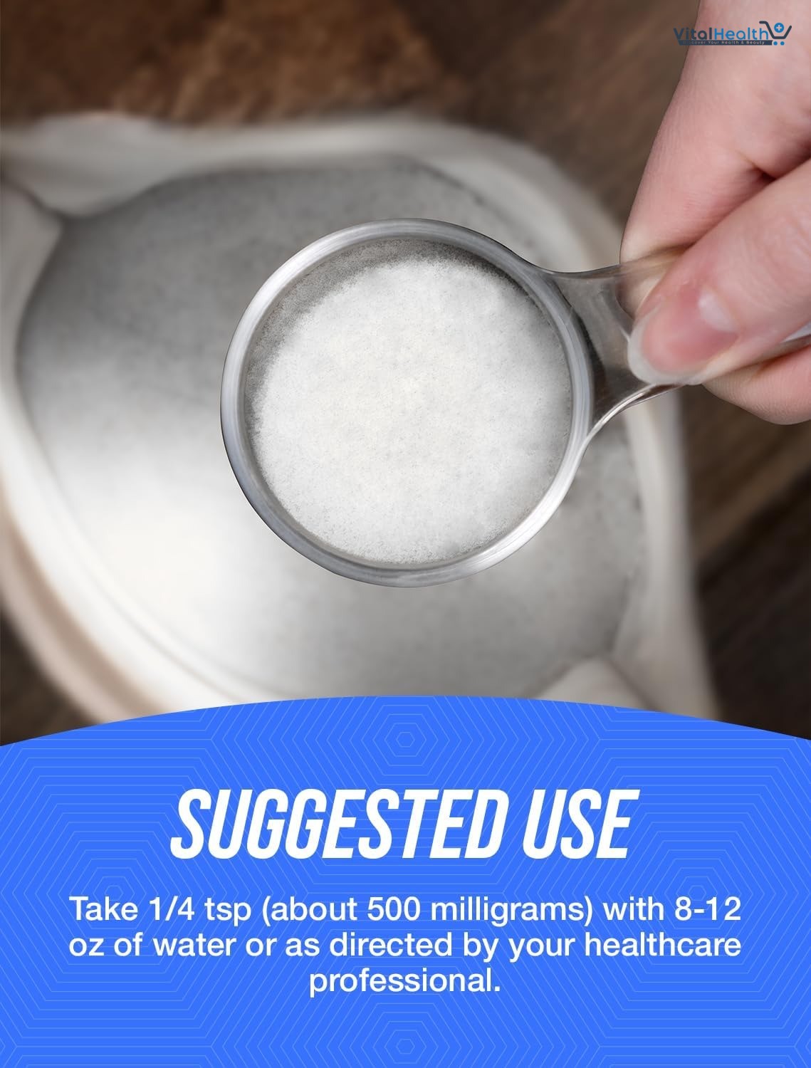 BULKSUPPLEMENTS.COM Glutathione Reduced Powder (Reduced Glutathione) - for Antioxidant &amp; Liver Support - Gluten Free, Soy Free - 500mg per Serving (10 Grams - 0.35 oz) thumbnail 5