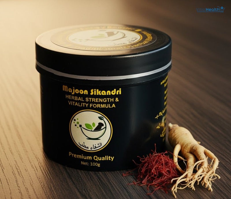 Al-Shifa Matab - Majoon Sikandri Herbal Strength and Vitality Formula 100g thumbnail 6