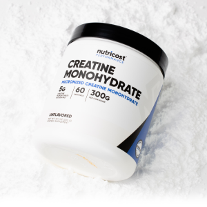 Nutricost Creatine Monohydrate Micronized Powder 300g Unflavored