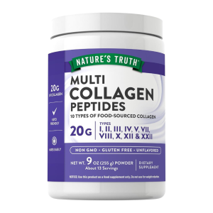 Nature's Truth Multi Collagen Peptides Powder Unflavored, 9 oz (255 g)