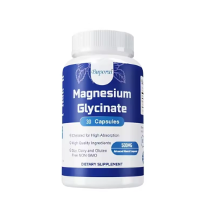 Buporai Magnesium Glycinate 500mg 60 Capsules
