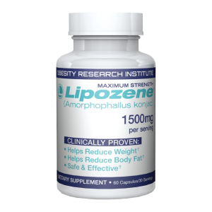 Lipozene Weight Loss Pills 1500mg Glucomannan 120 Capsule
