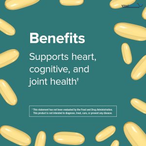Webber Naturals Omega-3 Fish Oil 1000mg 210 Softgels Supports Heart, Cognitive, and Joint Health