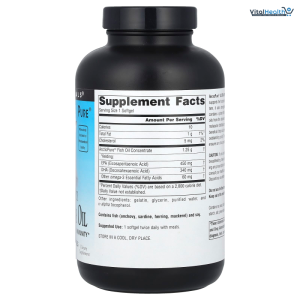 Source Naturals ArcticPure Omega-3 Fish Oil 1125mg Ultra Potency Maximum Strength EPA + DHA for Heart, Joint, Brain &amp; Immune Health - 30 Softgels