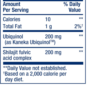 Life Extension Super Ubiquinol CoQ10 with Enhanced Mitochondrial Support – 200 mg, Shilajit – Promotes Heart Health, Cell Energy, Oxidative Stress – Gluten-Free, Non-GMO – 30 Softgels