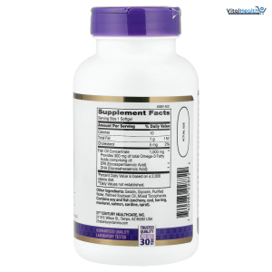 21st Century Fish Oil 1000 mg Softgels, 60 Count