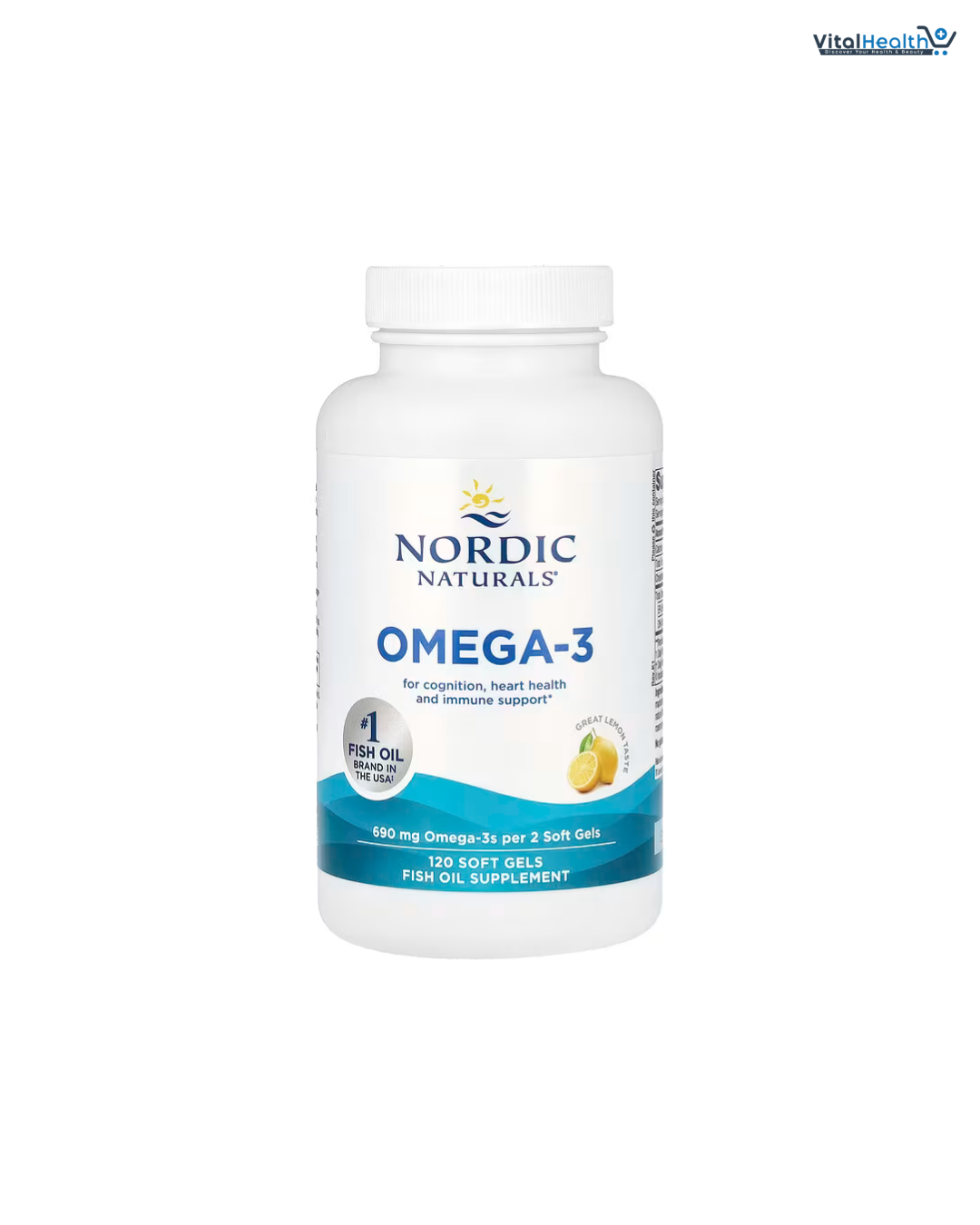 Nordic Naturals Omega-3 _ 690 Omega 3s per Softgel _ 60 Count