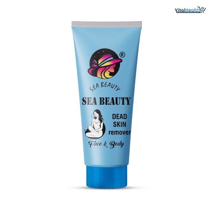 Sea Beauty Dead Skin Remover for Face & Body | Instant Exfoliating Peeling Gel | Deep Cleansing & Brightening Formula