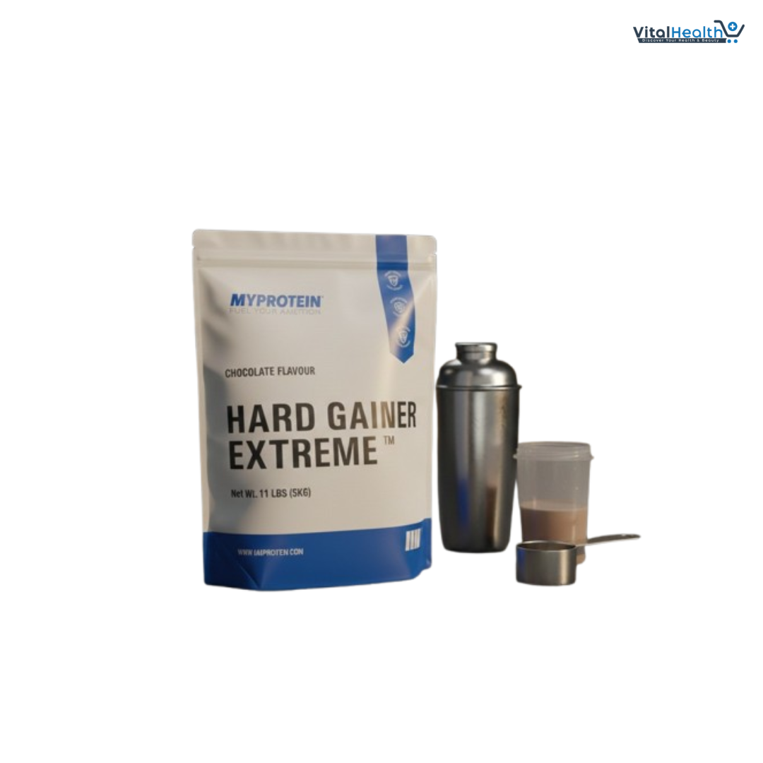 Myprotein Hard Gainer Extreme – High-Calorie Chocolate Mass Gainer for Rapid Muscle Growth, Strength & Weight Gain Support 11lbs (5kg)