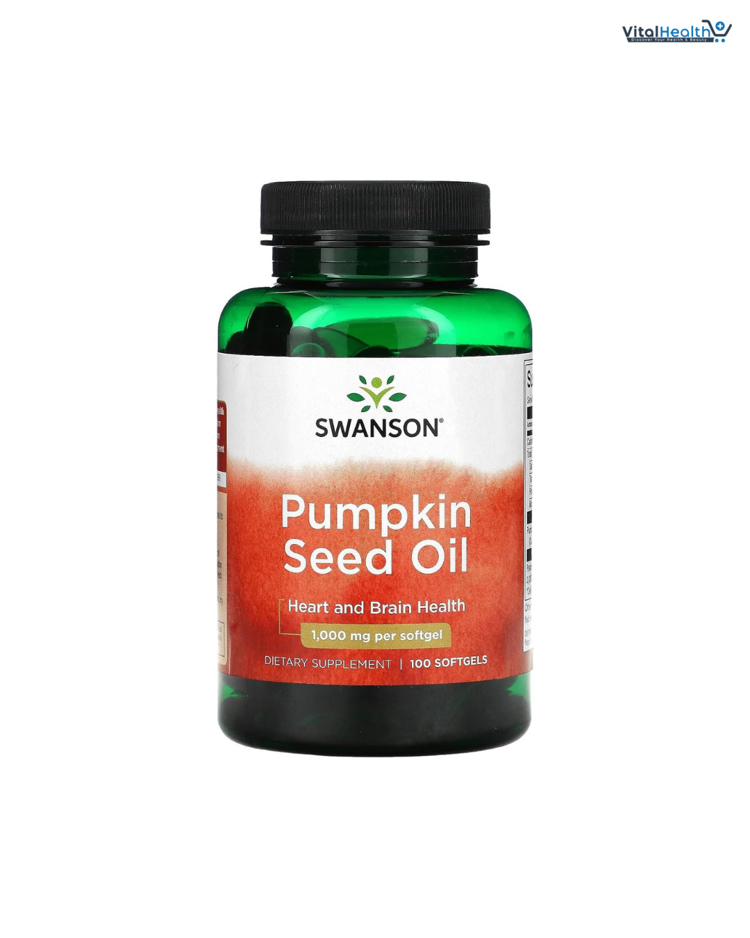 Swanson, Pumpkin Seed Oil, 1,000 mg, 100 Softgels